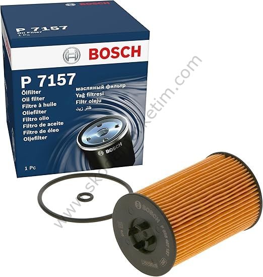 BOSCH | Yağ Filtresi P 7157 - F 026 407 157 GOLF VII, PASSAT, OCTAVIA