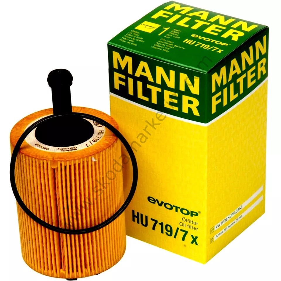 MANN | FILTER Yağ Filtresi HU 719/7x CADDY III GOLF V / VI / PLUS JETTA III