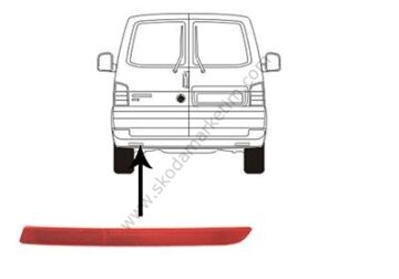 Arka Tampon Reflektörü Sol Transporter T5  03>15 / Multivan T6  15> | 7E0945105A — Volkswagen