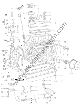 YAĞ POMPA DİŞLİSİ FAVORİT FELİCİA--047115115