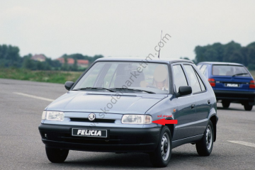 Skoda Felicia Sinyal Ön Sol-96/01--6U0953041