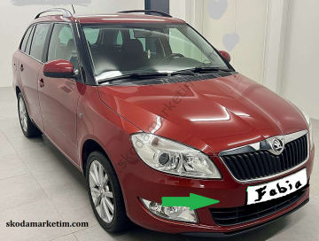 Fabia,Roomster, 2011 - 2015,Ön,Tampon,Çeki,Kapağı- 5J0807241