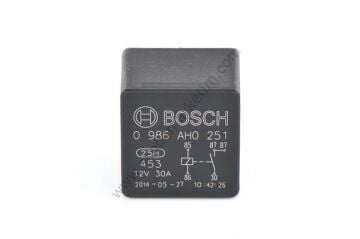 Kapama Rolesi B Tipi 12V 30 AMP 5 Uçlu Sapsız Siyah A3 96>13 / A6 97>11 / Cordoba 93>02 / Transporter T4   90>03