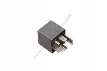 Kapama Rolesi B Tipi 12V 30 AMP 5 Uçlu Sapsız Siyah A3 96>13 / A6 97>11 / Cordoba 93>02 / Transporter T4   90>03