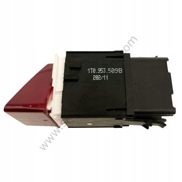 Dörtlü Flaşör Düğmesi Anahtarı Caddy 04>15 / Touran 03>10 | 1T0953509 — VW