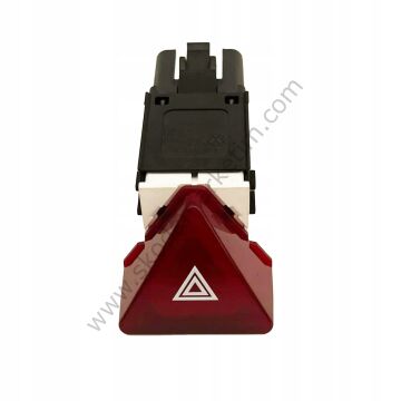 Dörtlü Flaşör Düğmesi Anahtarı Caddy 04>15 / Touran 03>10 | 1T0953509 — VW