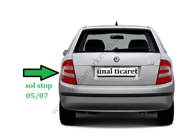 STOP KOMPLE FABİA SOL --HATCHBACK --05>07---6Y6945111C