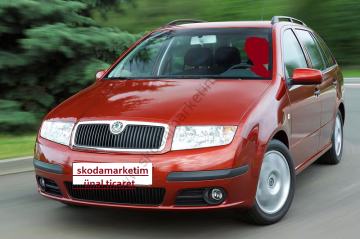 ÖN PANJUR FABİA 2005-2008 KROM NİKELAJLI--6Y0853668B