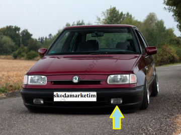 Sis Far Çerçevesi Sol Felicia 94>01 / Pick-up 95>02 / Caddy 95>04 | 6U0807431D — VW / SKODA