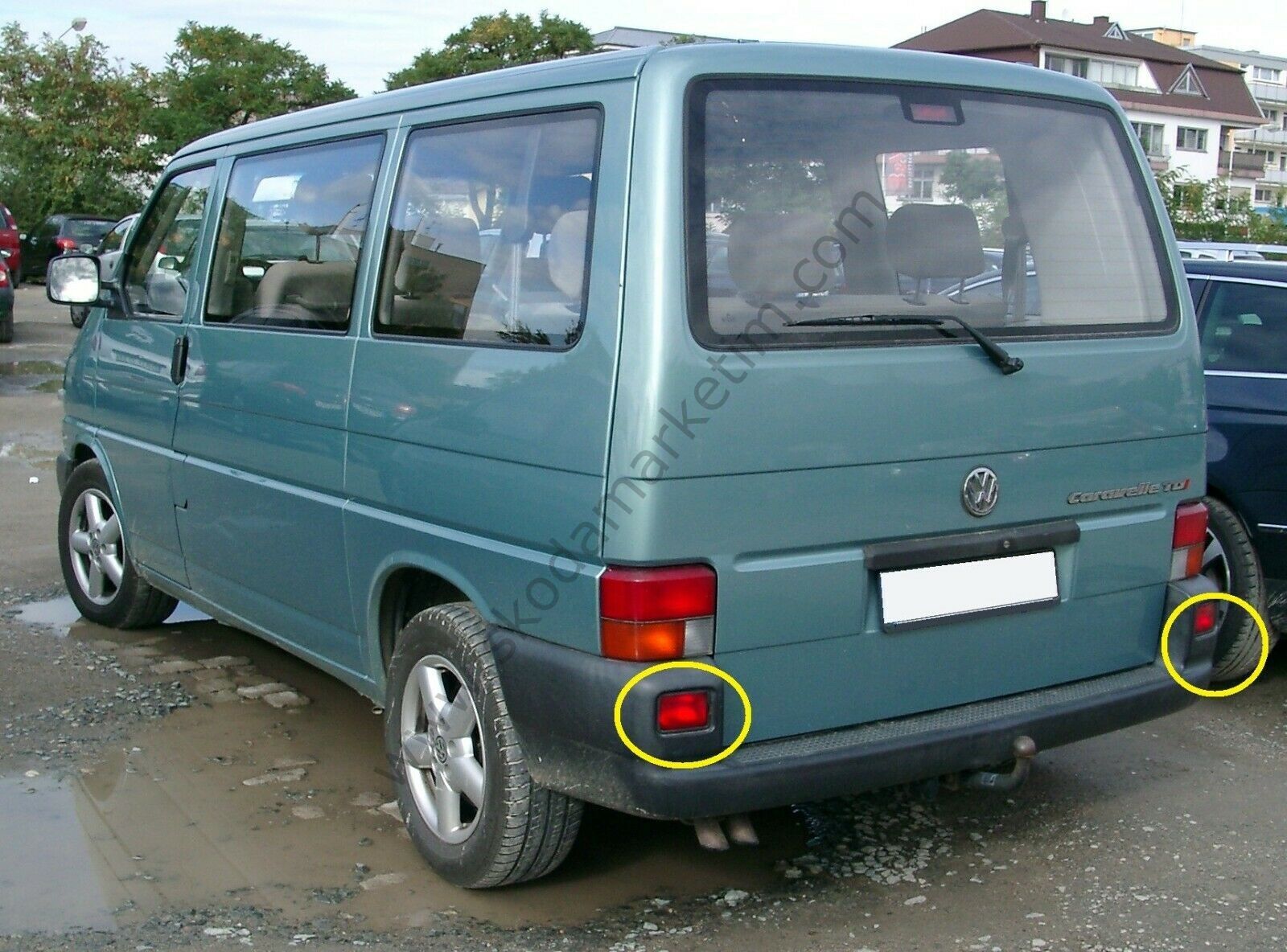 Vw,Transporter,T4,Tampon,Reflektörü,Sağ,Sol,1996-2004-7D0945729