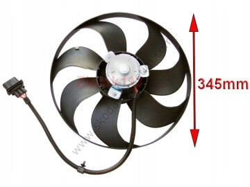 Fan Motoru (Büyük Olan) A3 96>03 / Toledo 98>06 / Leon 99>06 / Cordoba 02>09 / Fabia 99>08 | 1J0959455B—VAG
