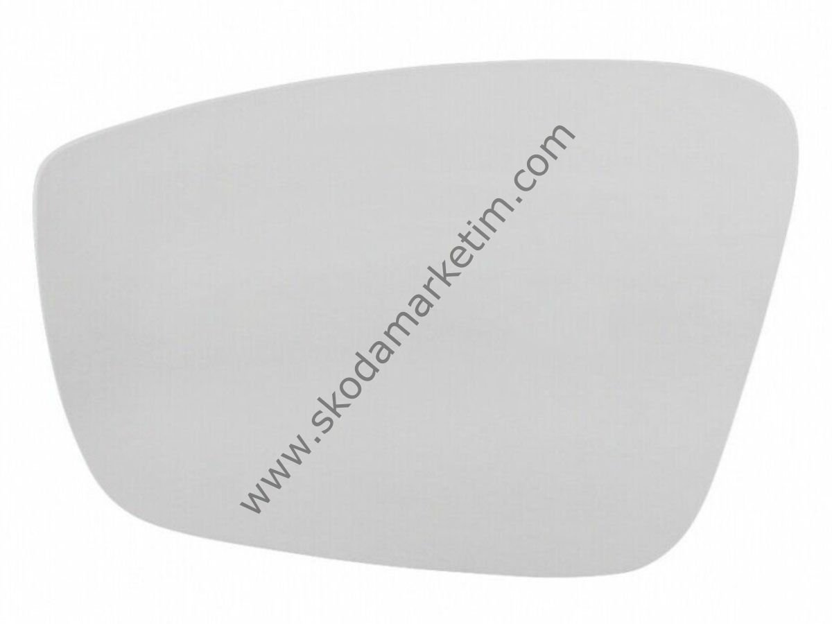 DİKİZ AYNA CAMI SOL FABİA 15> RAPID 13> TOLEDO 16>19--5JA857521A