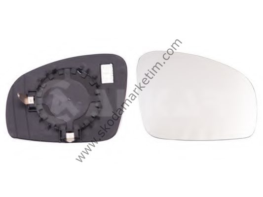 DİKİZ AYNA CAMI SAĞ FABİA ROOMSTER 07-15--AL-5J0857522M