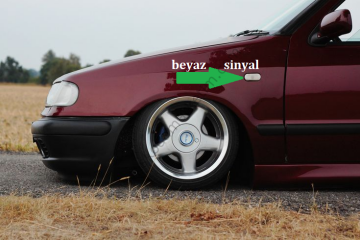 Çamurluk Sinyali (Beyaz) Felicia 95>01 | 6U0949101—Skoda