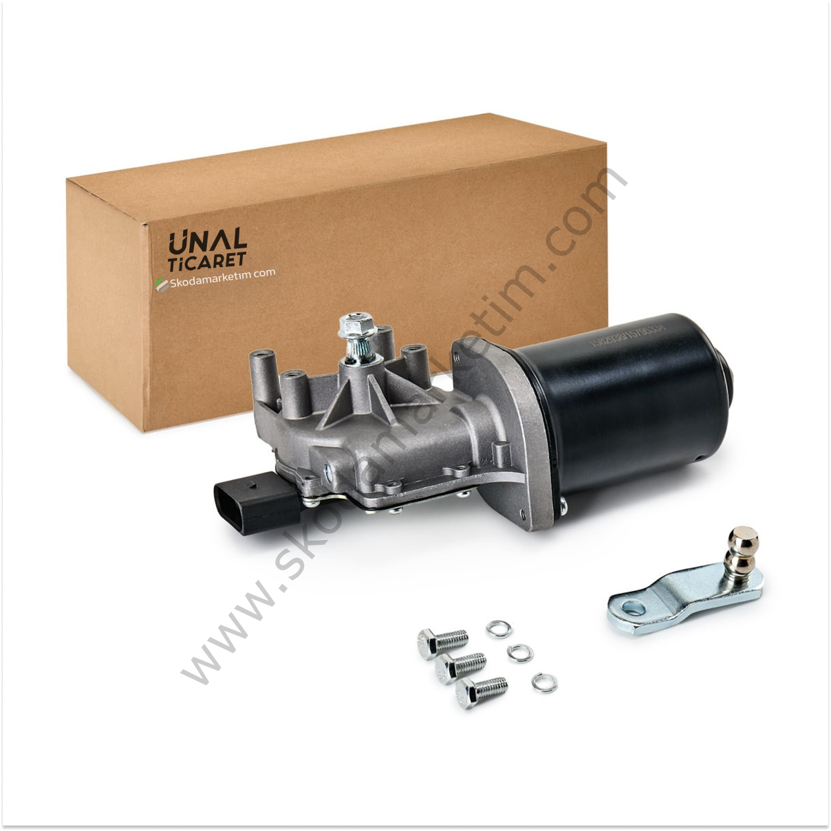 Silecek Motoru Ön Fabia 06>14 / Roomster 06>15 | 5J1955113A Skoda