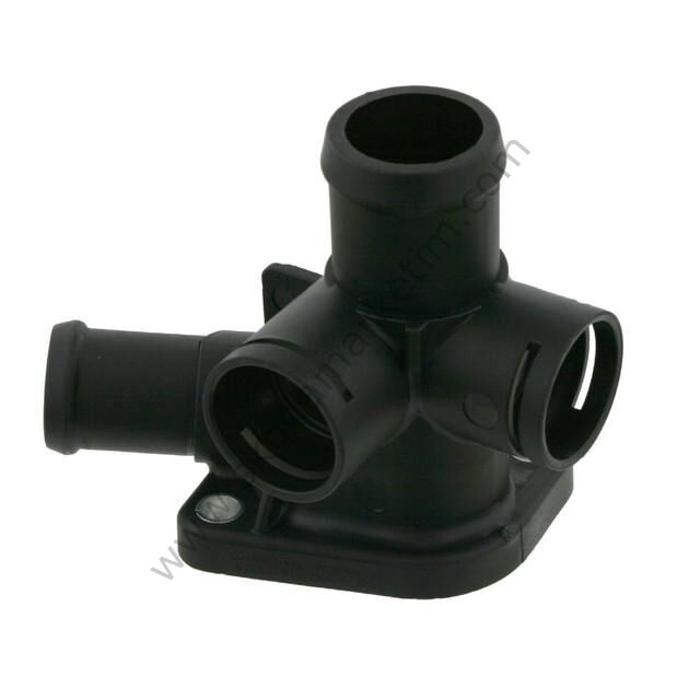 Termostat Flanşı Cordoba 93>02 / Toledo  91>99 / Ibiza 93>02 / Polo 97>01 | 037121145F—Volkswagen/SEAT