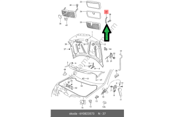 PANJUR BAĞLANTI BRAKETİ SOL FABIA 2000-2008--6Y0823573