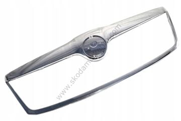 Panjur Çıtası Ön Orta Çerçeve (Krom) Octavia 04>13 | 1Z0853661A739 Skoda