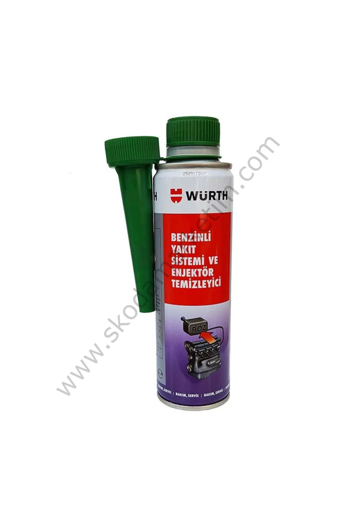 WÜRTH Benzinli Yakıt Sistemi ve Enjektör Temizleyici Katkı 300 MI