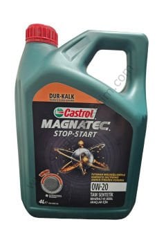 CASTROL MAGNATEC  Stop - Start 0W20 4 LT Tam Sentetik