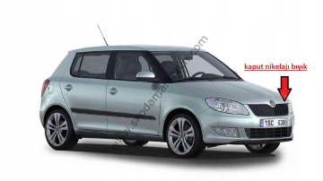 Motor Kaput Arma Çıtası Kromlu Fabia 2 -2011 /2015- Roomster 11/15 | 5J0853633A — Skoda