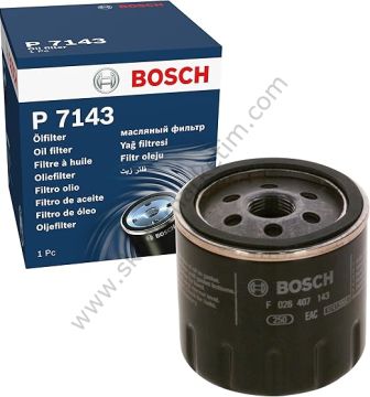 BOSCH | Yağ Filtresi GOLF VII POLO V A3 III OCTAVIA (F 026 407 143)--04E115561H