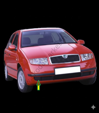 TAMPON SIS FAR KAPAGI SAĞ SKODA FABIA 00-04--6Y0807368A