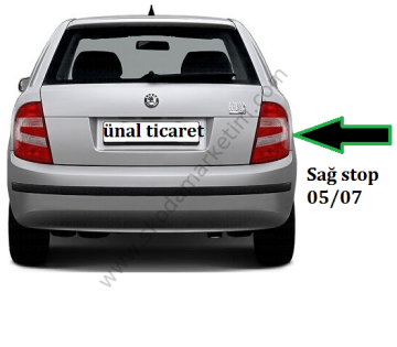 STOP KOMPLE FABİA SAĞ --HATCHBACK --05>07---6Y6945112C