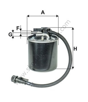 FILTRON Yakıt Filtresi PP840/8 VITO, SPRINTER