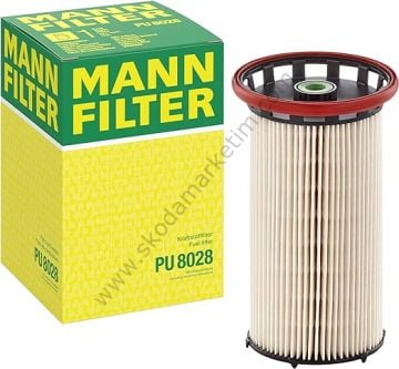 MANN Filtre Seti | PU 8028 YAKIT FILTRESI (MAZOT) A3 LEON OCTAVIA GOLF VI / VII JETTA IV 1,6TDI
