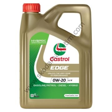Castrol Edge 0W20 LL Motor Yağı 5 Lt (Volkswagen Grubu (VW, Audi, Seat, Skoda) Uygundur(Kopya)