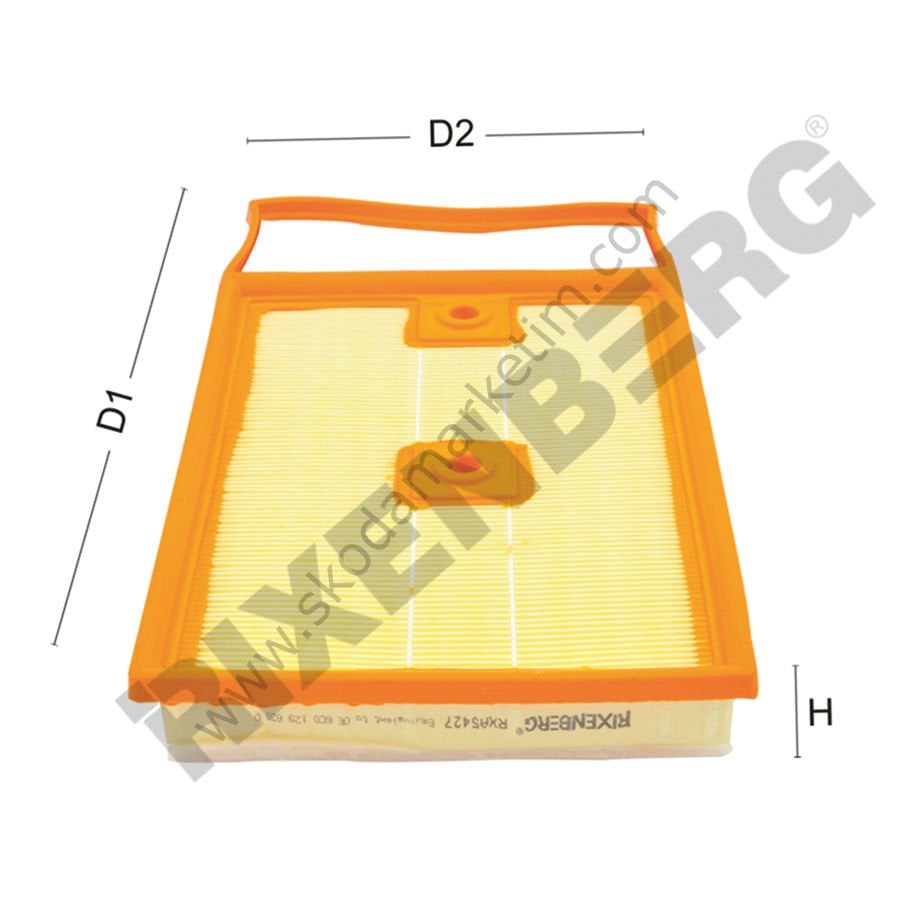RIXENBERG Hava Filtresi RXA 4006 1.4TDI 75-90-105PS POLO V 15> IBIZA 16> TOLEDO 13> FABIA 15> RAPID 13>