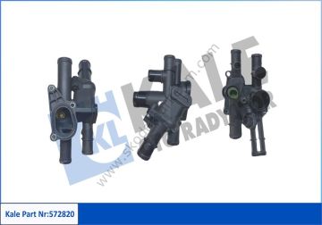 KALE -572820 | Termostat Komple (VW GOLF 98-06  AUDI A3 97-03) BFQ OTOMATIK