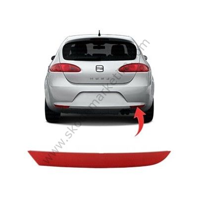 REFLEKTOR ARKA TAMPON SOL LEON-FR 2006-2013--GKL292000-1P0945105E