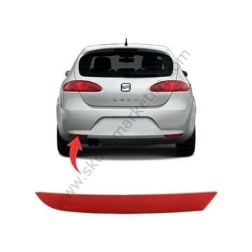 REFLEKTOR ARKA TAMPON SAG LEON-FR 2006-2013--GKL292001-1P0945106E