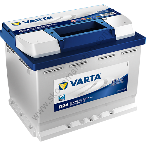 VARTA AKÜ D24 12V 60Ah | Blue Dynamic