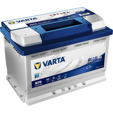 VARTA AKÜ EFB N70 - 70Ah 12V Start-Stop  | FILTER Blue Dynamic