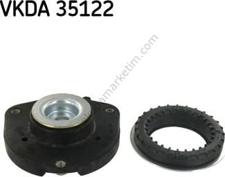 SKF VKDA 35122 | AMORTISOR RULMANI TAKOZ KIT ON POLO FABIA GOLF V CADDY III OCTAVIA LEON--1K0412249B-6N0412249