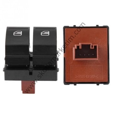 OCTAVİA-YETİ-FABİA CAM AÇMA ANAHTARI-ÖN SOL TARAF-1Z0959858