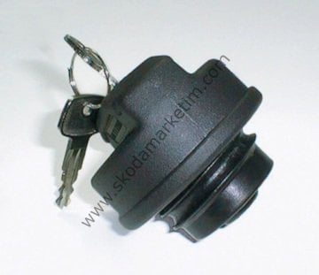 BENZİN-MAZOT- DEPO KAPAĞI-ANAHTARLI- FELİCİA-1.3-1.6-1.9 TÜM MODELLER- LADA SAMARA-FORD-HUNDAİ--6U0201553A