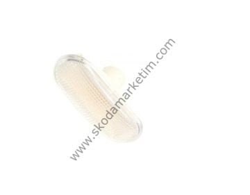 PLAKA LAMBASI BEYAZ SKODA FELICIA 95-01--6U0949101B