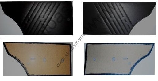 DÖŞEME KAPI ÖN ARKA TAKIM(SİYAH RENK)-FAVORİT-FORMAN-PICK-UP--11P051T000000--115741246-115741245