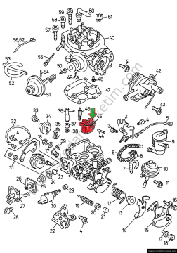 KARBÜRATÖR ŞAMANDIRA FAVORİT FELİCİA--115940201