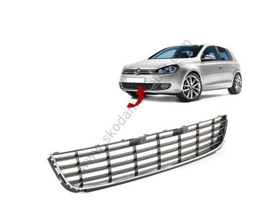 ORTA IZGARA NIKELAJLI GOLF 6 BOYNUZLU TIP--GKL290999-5K0853677