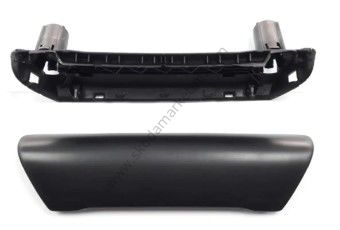 KAPI TUTAMAK KOLU VE UST KAPAGI YUZEY KARBON KAPLAMA SET SOL T5--7H0867179B/171B- GKL 295674