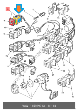 ORJİNAL ---PARK ANAHTARI --FAVORİT-FORMAN-PİCK-UP-89/94-MODEL-115939013