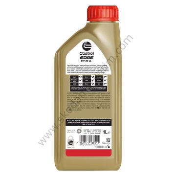 Castrol EDGE 5W-30 LL 1 Litre Motor Yağı | Uzun Ömürlü Tam Sentetik Yağ