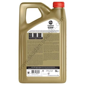Castrol EDGE 5W-30 LL 5 Litre Motor Yağı – Maksimum Koruma & Üstün Performans