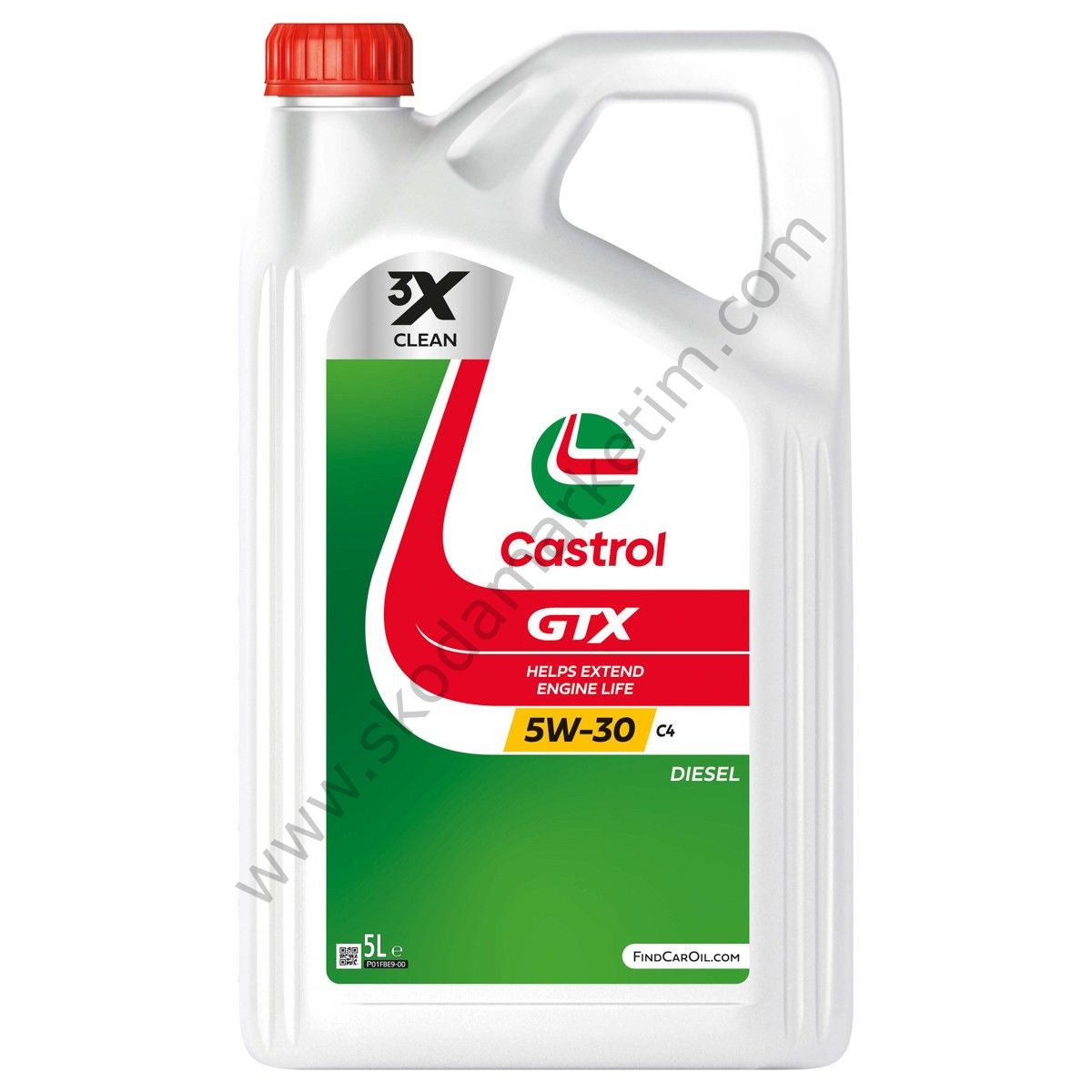 Castrol GTX 5W-30 C4 5 Litre Motor Yağı