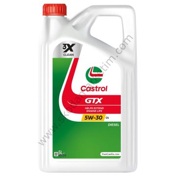 Castrol GTX 5W-30 C4 5 Litre Motor Yağı
